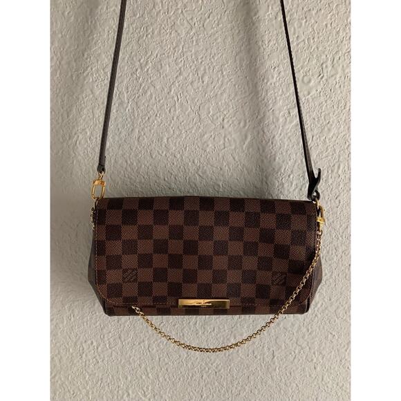 Louis Vuitton Favorite MM Crossbody Damier Ebene Chain - Receipt, Box, Dust bag - Picture 7 of 12